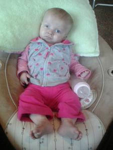 Cute fleece vest outfit!