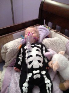 At home propped up the following day.